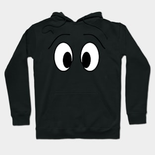 Eyes - face. Hoodie